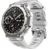 AMAZFIT Montre connectée Amazfir T-Rex 3 AMOLED 2000 nits GPS Cartes IA Commande vocale Haze Gray