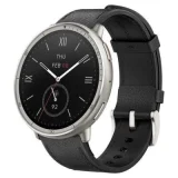 AMAZFIT Montre connectée Active 2 R NFC 1,32"" 2 000 nits Cartes hors ligne Argent/Noir