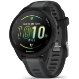 GARMIN Montre connectée Forerunner 165 Noir avec bracelet Noir et Gris