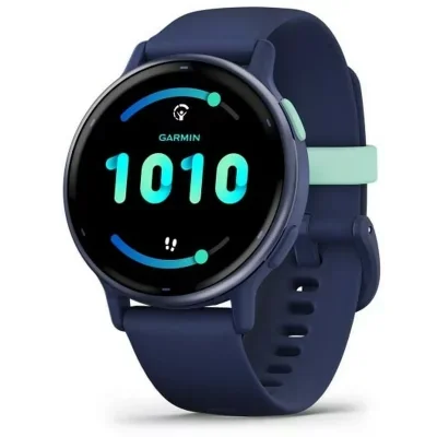 Montre connectée Garmin Vivoactive 5 Bleu métalisé avec bracelet Bleu