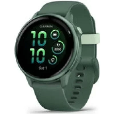 Montre connectee garmin vivoactive 6 vert metallic jasper
