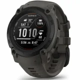 GARMIN Montre gps instinct e 40 mm noir avec bracelet en silicone gris charcoal