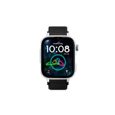 Montre intelligente Save Family SW+2 B/TELBN 1,3'' Blanc Noir