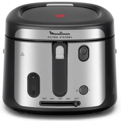 MOULINEX Friteuse Filtra Vision 1,2Kg Cuve Amov. Noir/1 AF2588E0