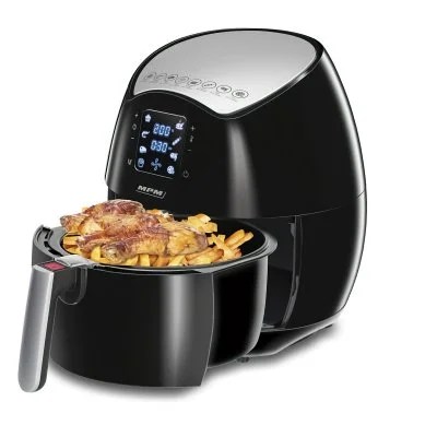 Mpm - friteuse à air chaud - 4,5 litres - 8 programmes différents