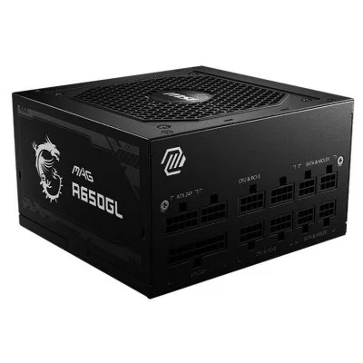 MSI Alimentation PC MAG A650GL PCIE5 - 650W 80+ Gold Modulaire