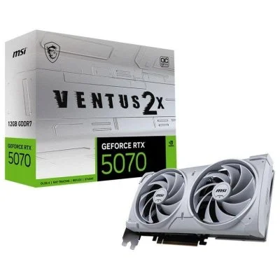 MSI GeForce RTX 5070 12G VENTUS 2X OC - White