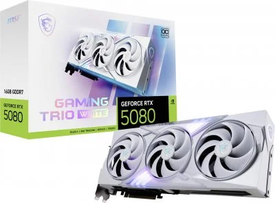 MSI GeForce RTX 5080 16G GAMING TRIO OC WHITE