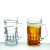 TOTALCADEAU Mug rafraichissant pour bière 400 ml shooter insolite recipient fete