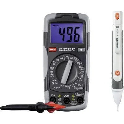 Multimètre DT-TEST-KIT 150 numérique CAT III 600 V Affichage (nombre de points): 2000