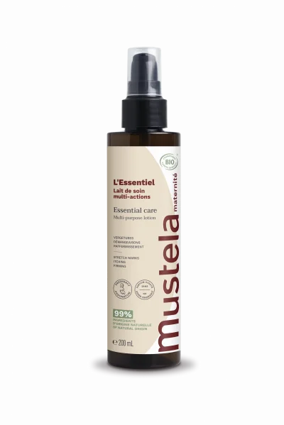 MUSTELA Maternité - L'Essentiel Lait de soin multi-actions bio 200ml