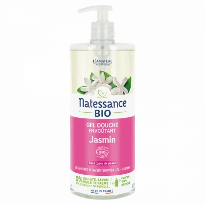 Natessance Gel Douche Jasmin Floral 1L