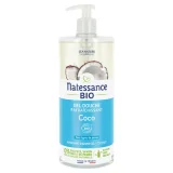 NATESSANCE Gel douche rafraichissant eau de coco flacon 1l