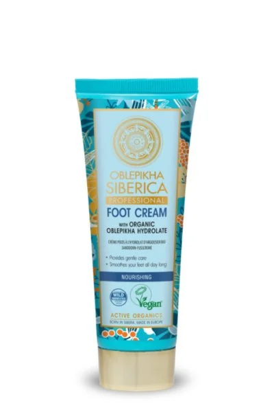 Natura Siberica Crème pour les pieds oblepikha 75 ml