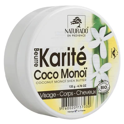 Naturado Beurre De Karité Coco Monoï Bio 150 ml