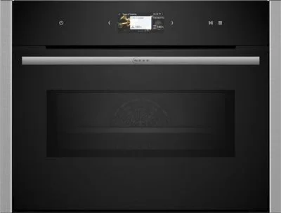 Neff - four combiné mo intégrable 45l inox c24ms31n0 -