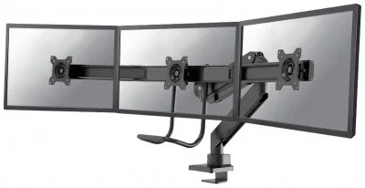 Neomounts Flat Screen Desk MOUN 10-27IN Desk CLAMP/Grommet BLK
