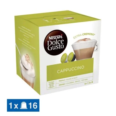Nescafe Capsules de café Dolce Gusto CAPPUCCINO 'EXTRA - Lot de 2