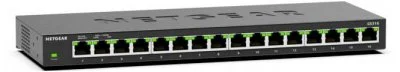 Netgear GS316 Non-géré L2 Gigabit Ethernet (10/100/1000) Noir, Switch