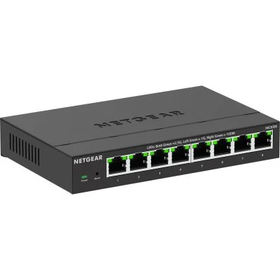 Netgear MS308E Non-géré 2.5G Ethernet (100/1000/2500) Noir, Switch