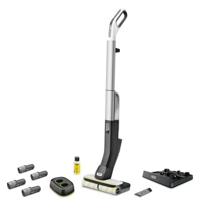 Nettoyeur balai vapeur 4v noir/gris Karcher FC4-44BDUO