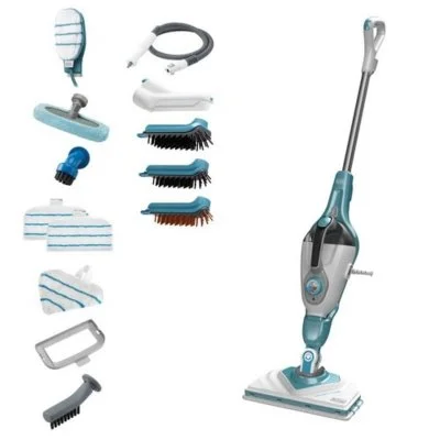 Nettoyeur vapeur Black+Decker BHSM1610DSM 1600 W Blanc et Bleu