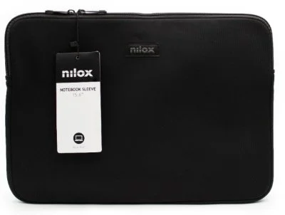 NILOX FUNDA NEOPRENO 15.6"" Negra, Maison Unisex, Multicolore, Estandar