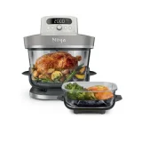 NINJA CRISPi Pro AS090CHWH - Friteuse à air vitrée 5,7 L + 2,3 L - Blanc