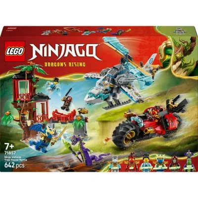 Ninjago 71857 - La cabane et les véhicules des ninjas