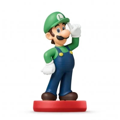 Nintendo Luigi Super Mario Amiibo Figure Bleu