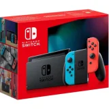 Nintendo Switch 1.1 Avec 1 Joy-con Rouge Néon + 1 Joy-con Bleu Néon