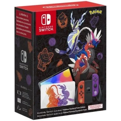 Nintendo switch oled (pokémon scarlet & violet edition)