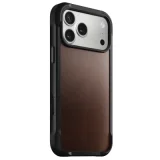 NOMAD Coque Rugged Horween Leather Apple iPhone 17 Pro Max - Rustic Brown