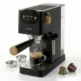 BRIEBE Nordic Machine à Café Expresso Compatible avec Capsules Nespresso 20 Bars 1,2L EC1180BLK Br