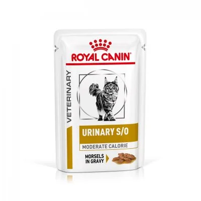 Nourriture Humide Urinary S/O Moderate Calorie 12x85 gr Royal Canin