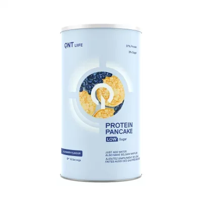 Nutrition protéinée allégée en sucre Myrtille QNT Protein Pancake