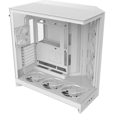 NZXT H9 Flow RGB+ Midi Tower Blanc - Neuf