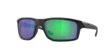 OAKLEY Gibston, Lunettes de Soleil Mixte, Noir Mat Jade, 60 cm