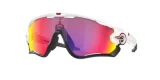 OAKLEY Lunette de soleil sport Jawbreaker Pol White/prizm Road Blanc