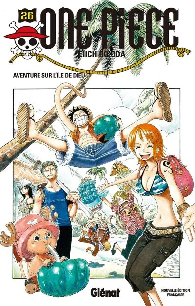 One Piece - Édition originale - Tome 26: Aventure sur l'île de Dieu
