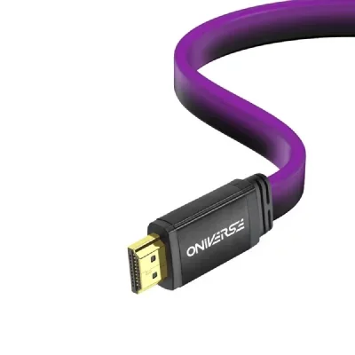 Oniverse Câble HDMI LED 8K 2m - Violet (Multiplateforme)