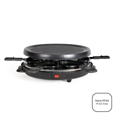 Onli Appareil à raclette 6 personnes 800w + grill - ON1020N
