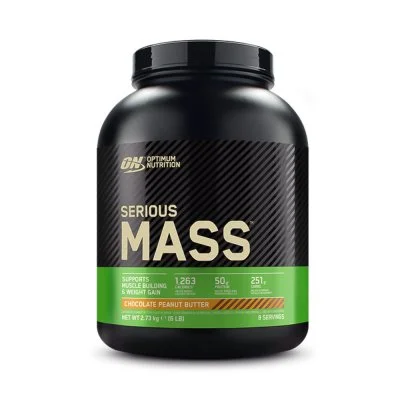 Optimum Nutrition Serious Mass Chocolat Beurre de cacahuètes (2730 g)