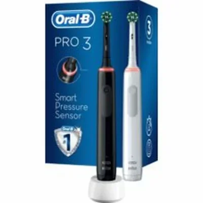 Oral-b 760765 - oral-b pro 3 3900 duopack black-white edition jas22