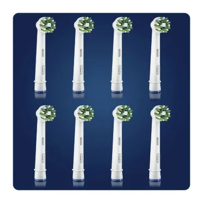 Oral b CrossAction pour Brosse à Dents Électrique, 8 unités