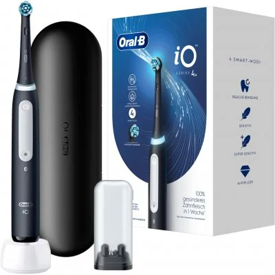 Oral-b Io Series 4 Electric Toothbrush With Case Argenté