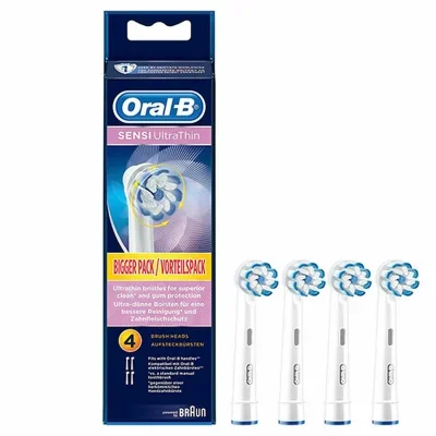 Oral-B - Sensitive Têtes de brosse ultra-fines - 4 pièces