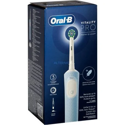 Oral-B Vitality Pro Cross Action Brosse Dents Électriqu Blue 1ut