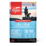 ORIJEN Six Fish Adult 6kg Dog Food Clair 6kg