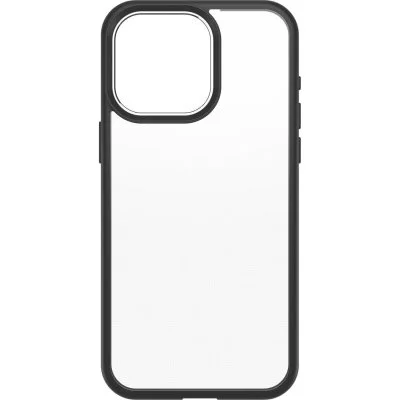 OtterBox Coque arrière React iPhone 15 Pro Max- Transparent / Noir